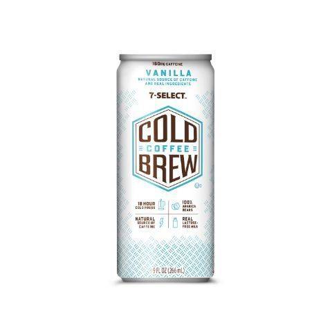 Order 7-Select Cold Brew Vanilla Coffee 9oz food online from Speedway store, Harrisburg on bringmethat.com