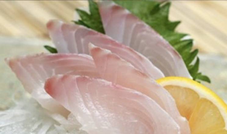 Order Red Snapper Sashimi (Tai) food online from Sushi Snob store, Austin on bringmethat.com