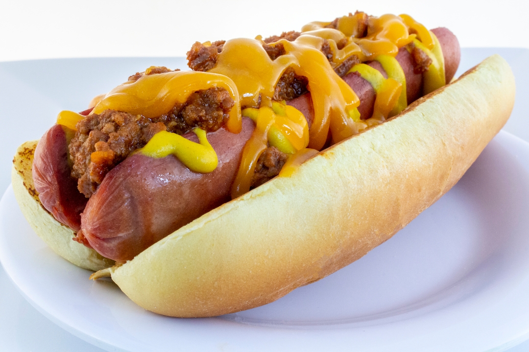 Order Chili Cheese Dog food online from American Burger Co store, Charlotte on bringmethat.com