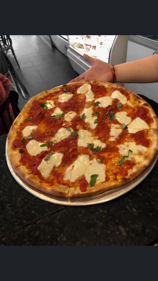 Order Margherita Pizza food online from Fedora Bistro Cafe store, Lawrence Township on bringmethat.com