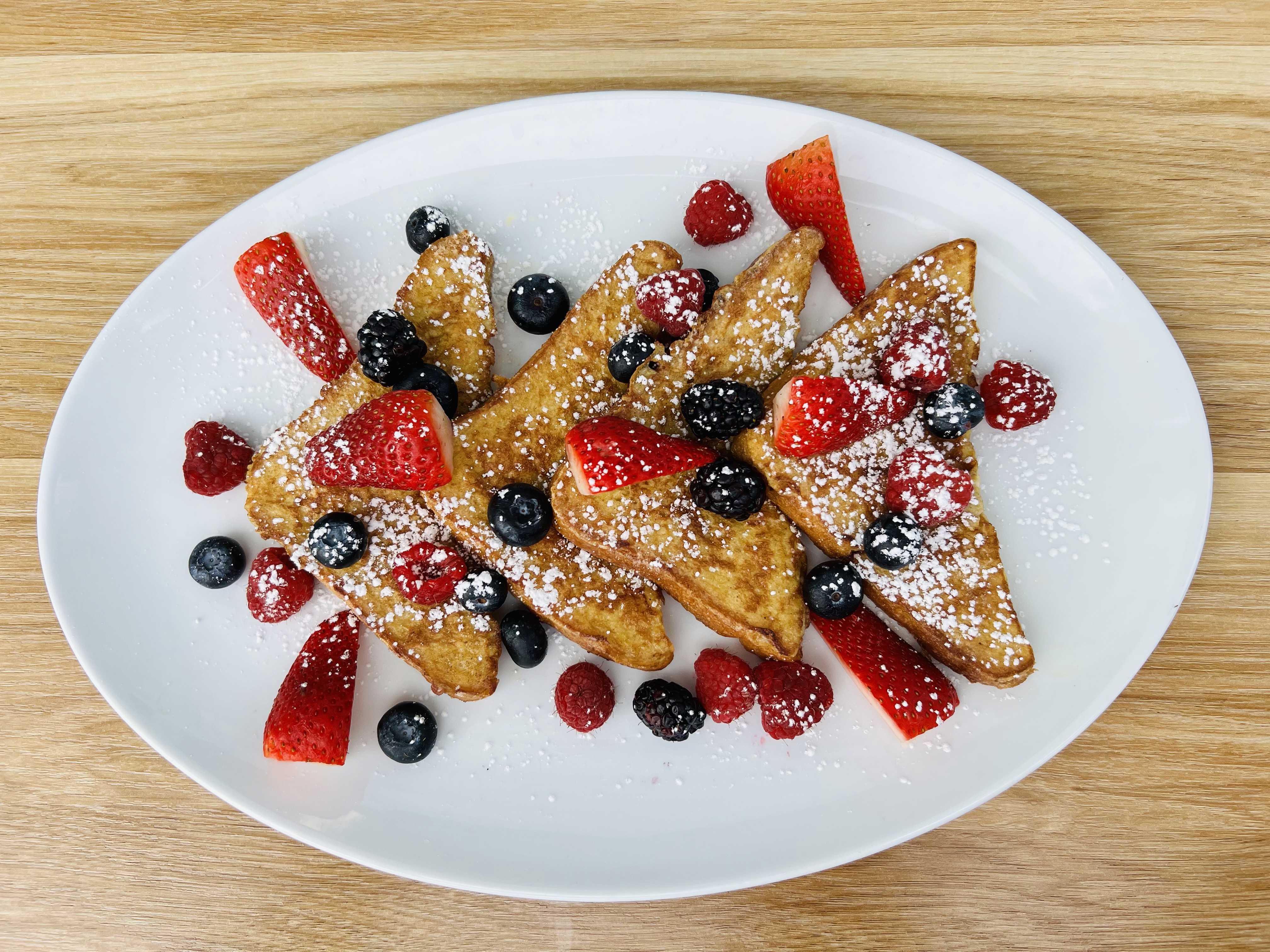 Order French toast food online from Yallatizers store, Los Angeles on bringmethat.com