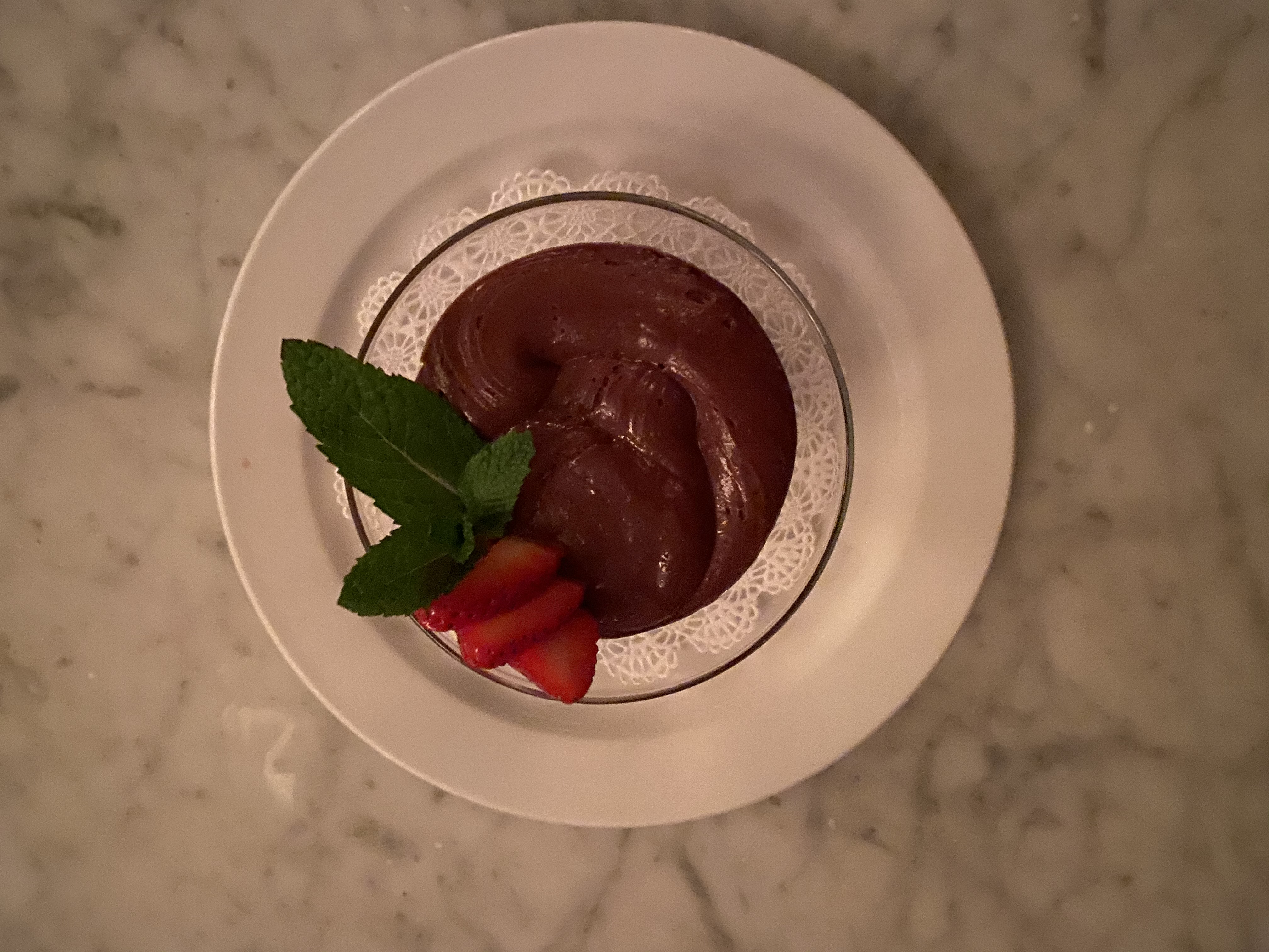 Order Mousse Au Chocolat food online from Manny's Bistro store, New York on bringmethat.com