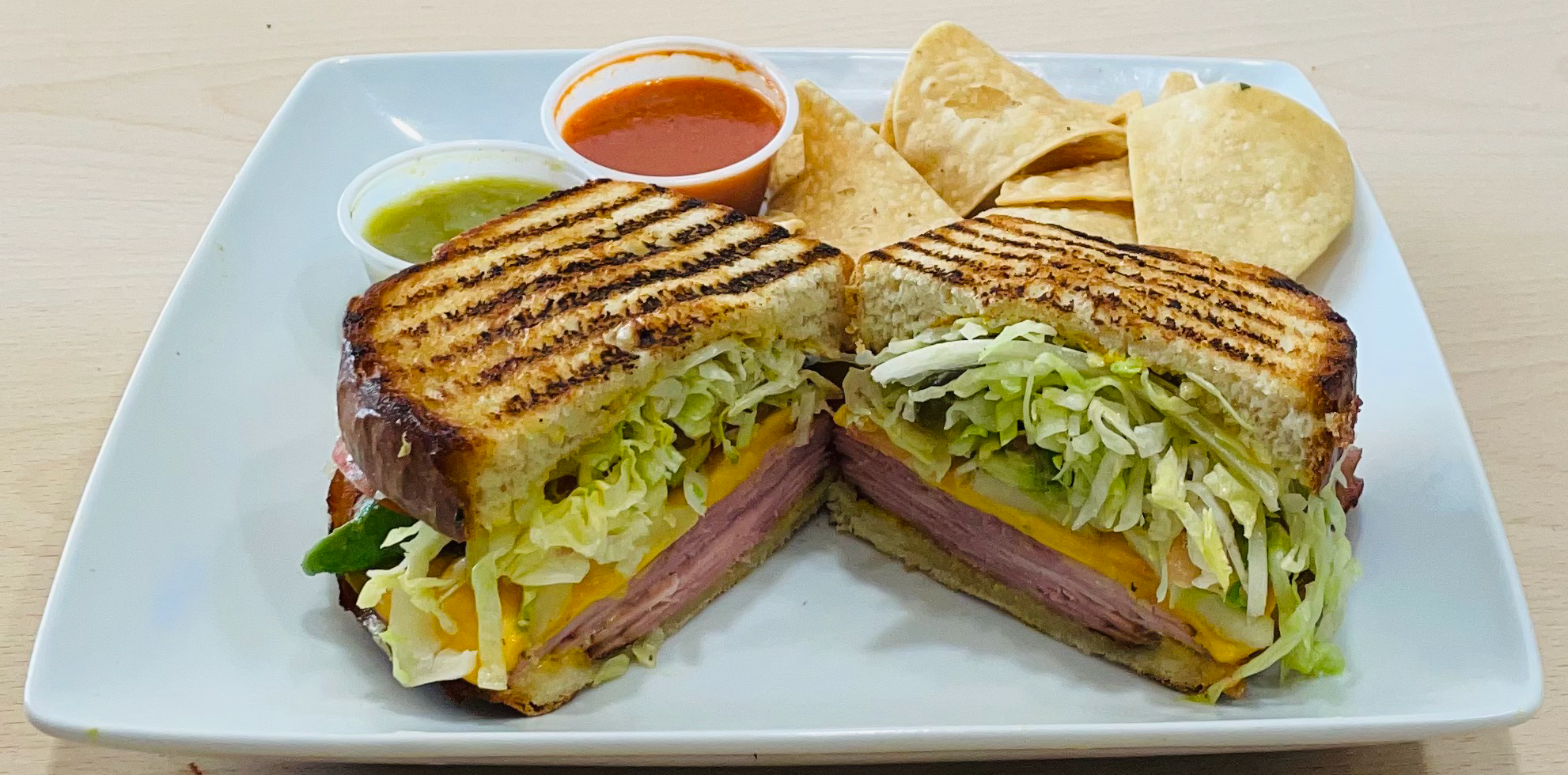 Order Turkey and Cheese Sandwich food online from Taqueria Las Virgenes store, Calabasas on bringmethat.com