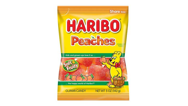 Order Haribo Peaches Gummi Candy food online from Route 7 Food Mart store, Norwalk on bringmethat.com