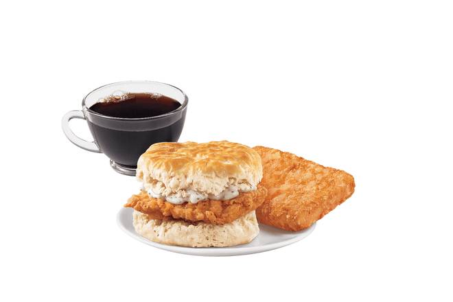 Order Chicken & Gravy Biscuit Sandwich Combo food online from Dairy Queen store, Morristown on bringmethat.com