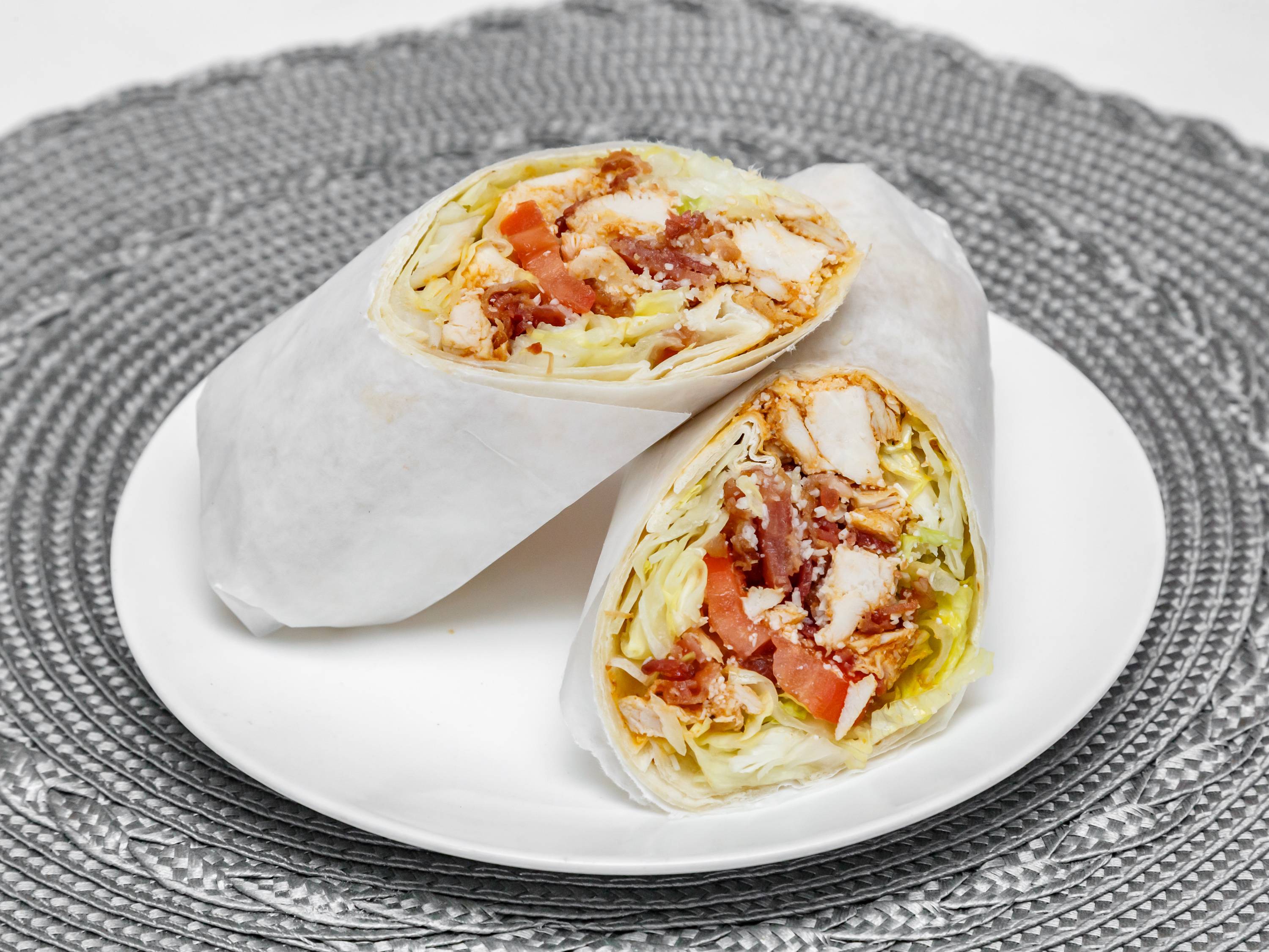 Order Chicken Caesar Wrap food online from Pizza pronto store, Pittsburgh on bringmethat.com