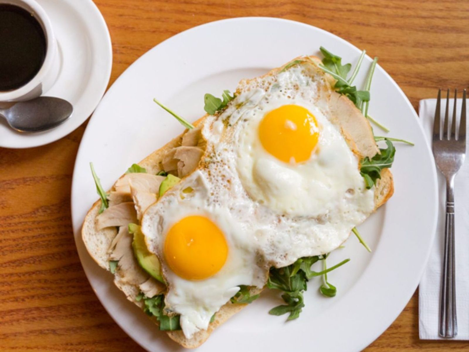 Order Sunny Side on Focaccia food online from Bus stop cafe store, New York on bringmethat.com