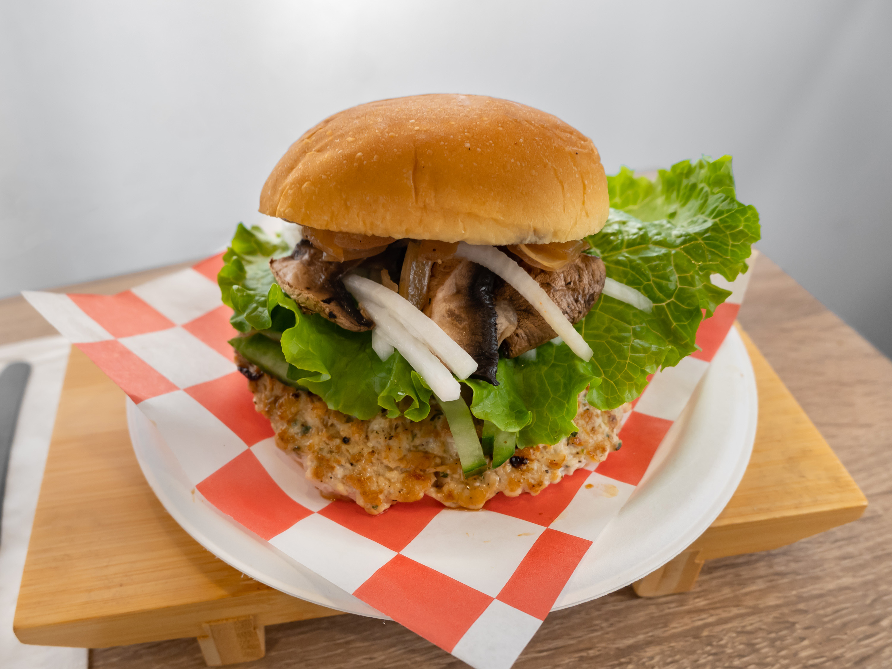 Order Umami Chicken Burger food online from Spot Gourmet Burgers store, Philadelphia on bringmethat.com