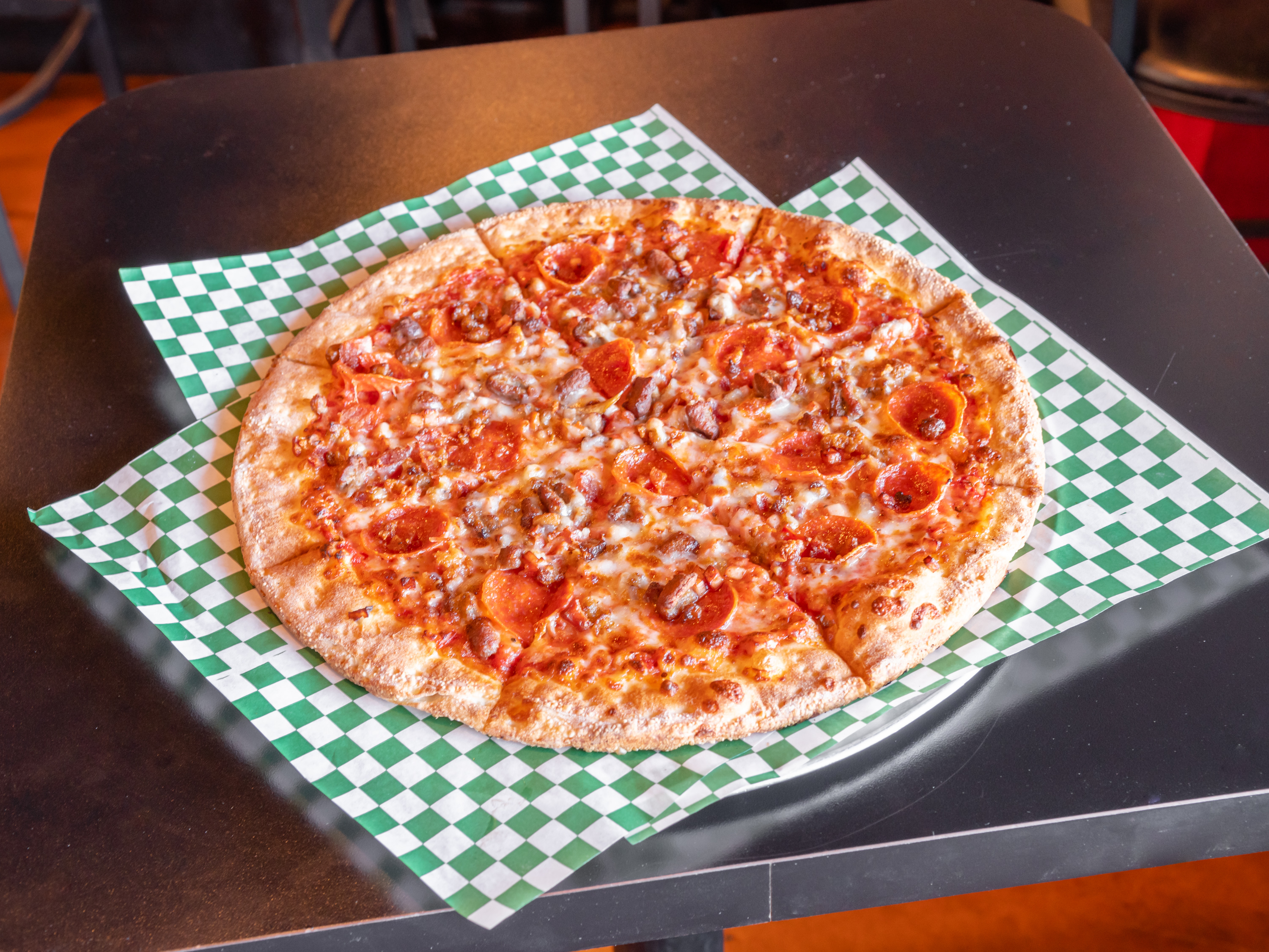 Order Meatza Pizza food online from Geno's Giant Slice store, Gilbert on bringmethat.com