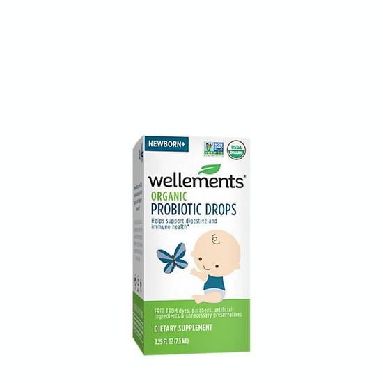 Order Wellements® Organic Probiotic Drops food online from Bed Bath & Beyond store, Westminster on bringmethat.com