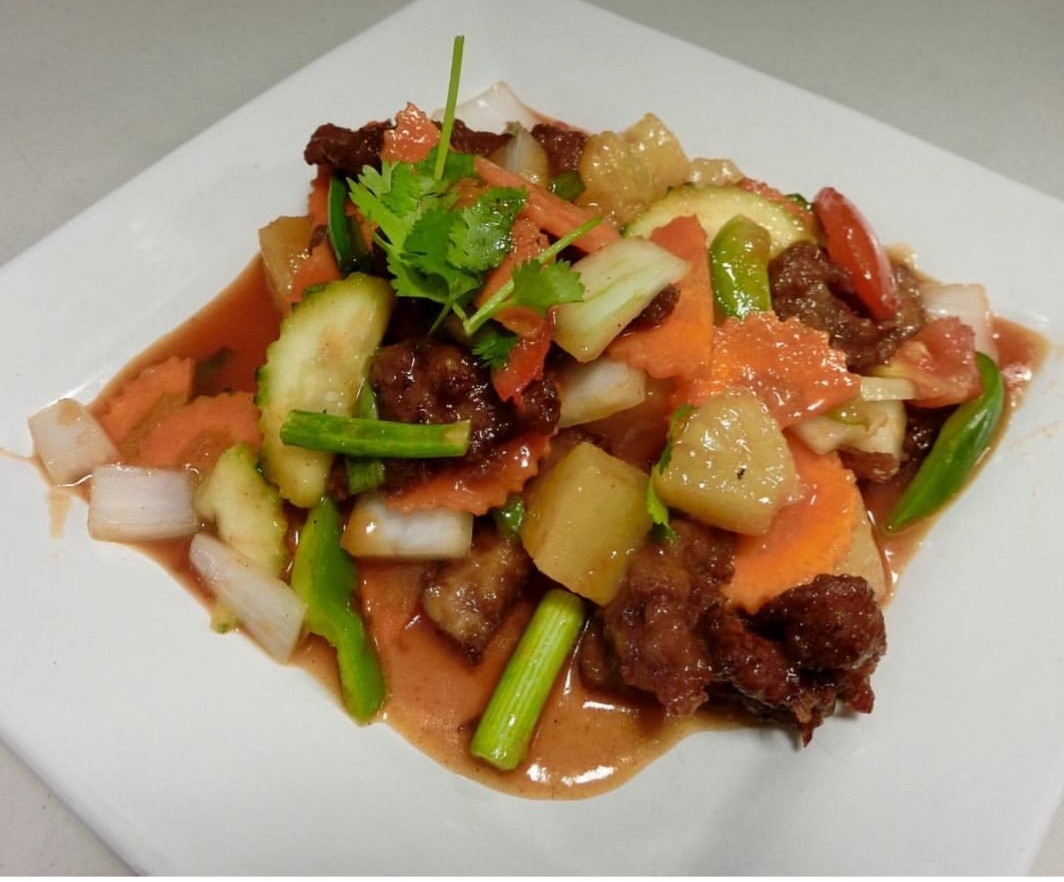 Order E3. Sweet and Sour Entree food online from Thailusion store, Los Alamitos on bringmethat.com
