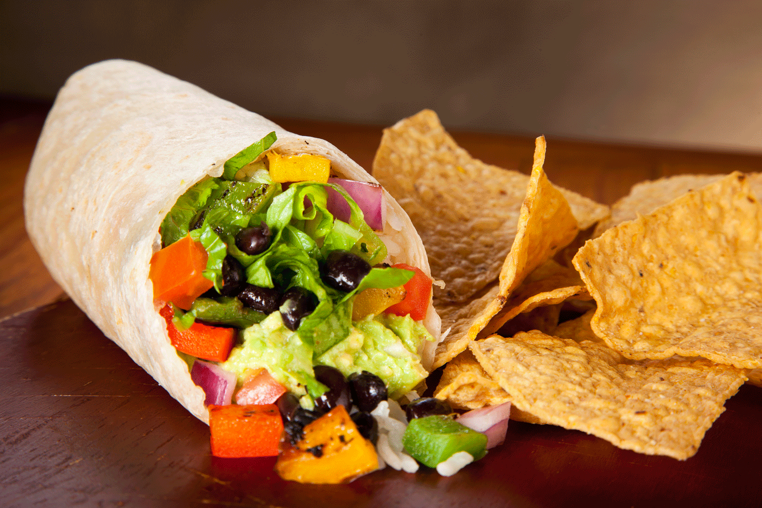 Order Grilled Veggie Burrito food online from Mixteco Mexican Grill store, Chicago on bringmethat.com