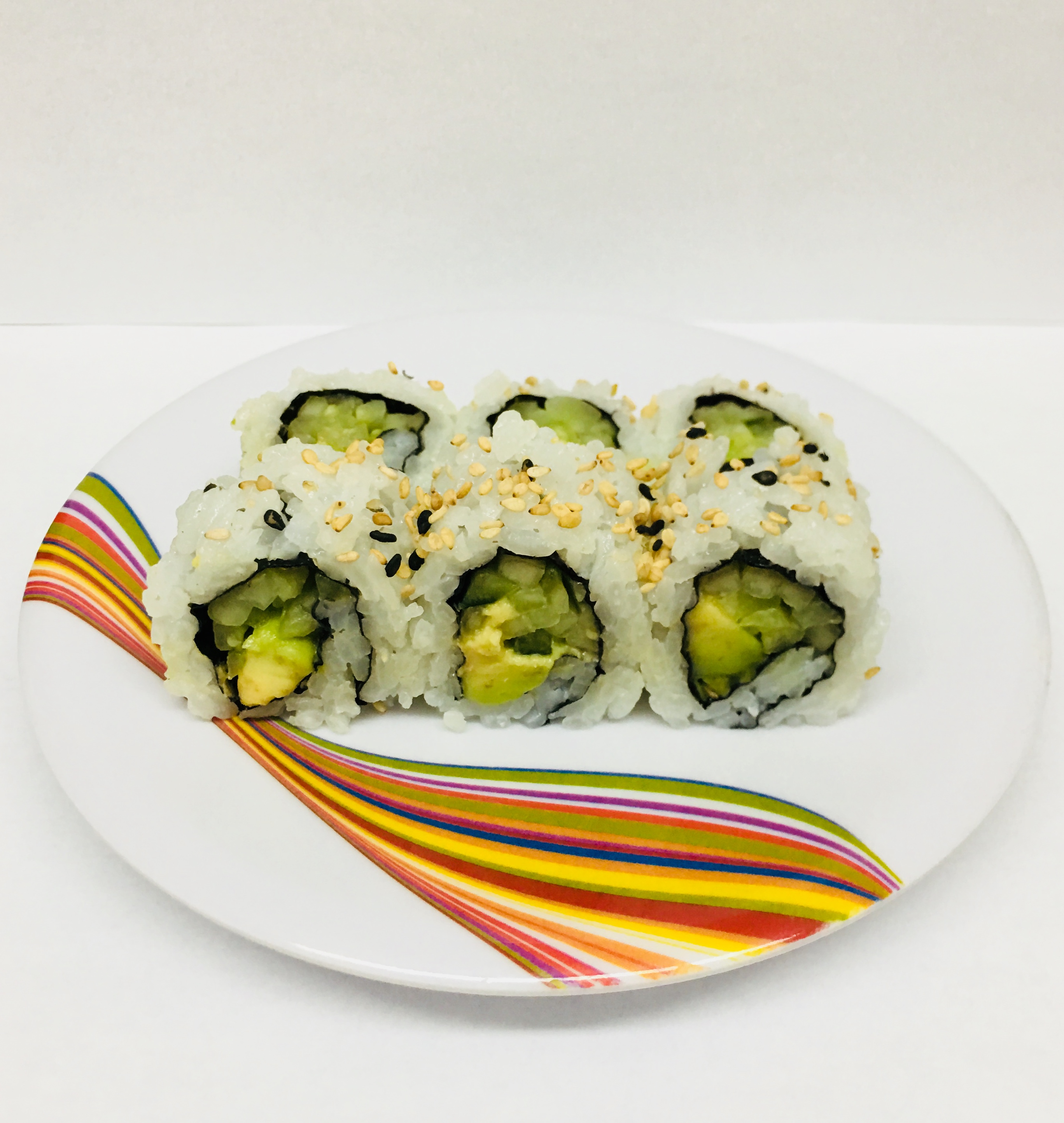 Order Cucumber and Avocado Roll food online from Wasabi Sushi Restaurant store, McLean on bringmethat.com