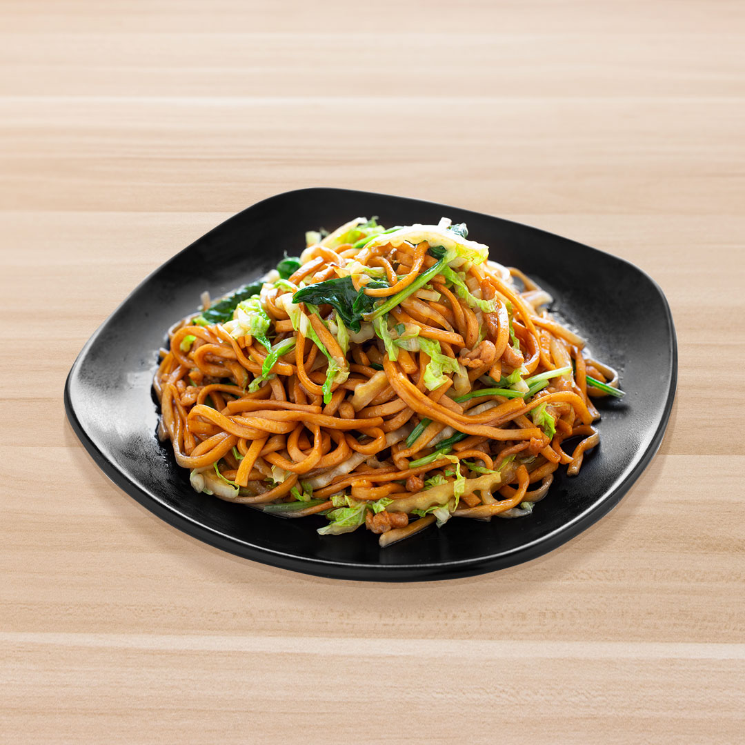 Order 80. Mixed Vegetable Chow Mein food online from Tasty Noodle House store, Irvine on bringmethat.com