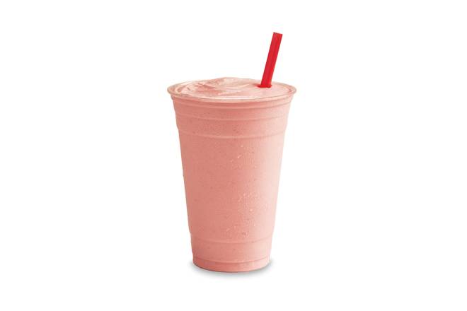 Order Tastee Shake Strawberry food online from Wienerschnitzel store, Riverside on bringmethat.com