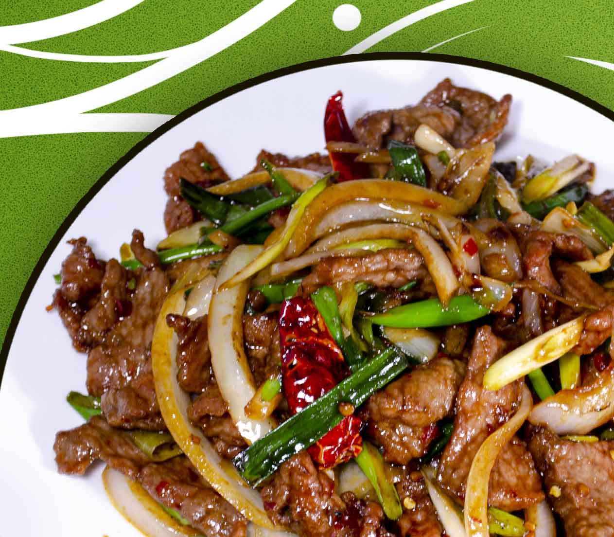 Order H01b. Mongolian Lamb food online from Wok Station store, San Francisco on bringmethat.com