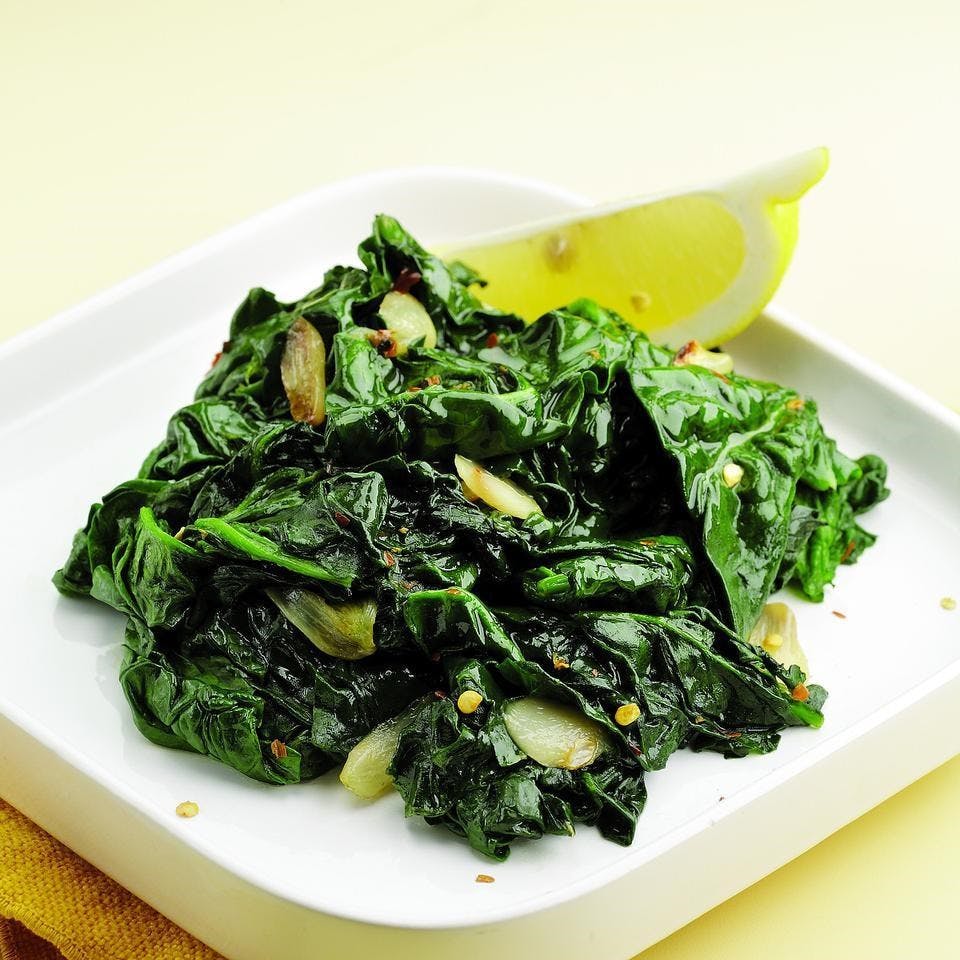 Order Sauteed Spinach - Side food online from Cucina Italiana store, Dania Beach on bringmethat.com