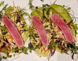 Order Ahi Tuna Cups food online from The Rellik Tavern store, Benicia on bringmethat.com