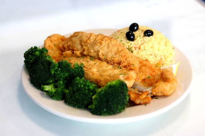 Order Fish Filet Portuguese Style food online from Colonia Bbq store, Woodbridge Township on bringmethat.com