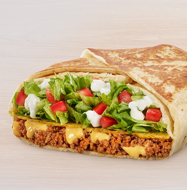 Order Crunchwrap Supreme® food online from Taco Bell store, Bloomington on bringmethat.com