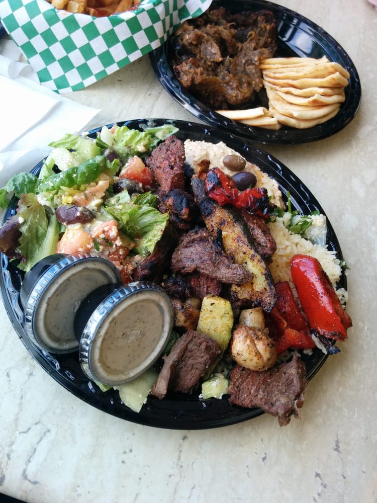 Order Combination Plate food online from Pita King store, Escondido on bringmethat.com