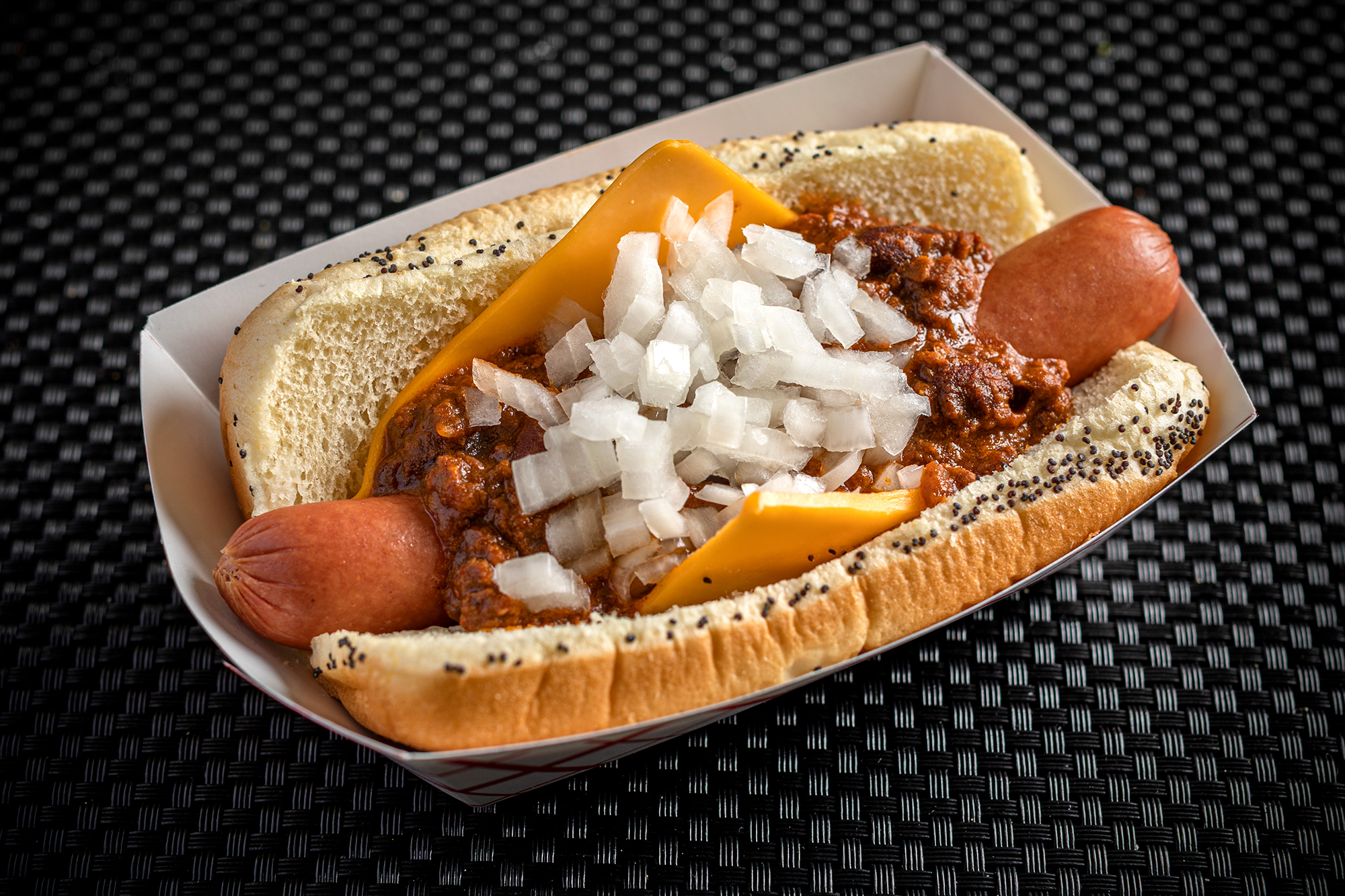 Order Chili Cheese Dog food online from George's hot dogs store, Chicago on bringmethat.com
