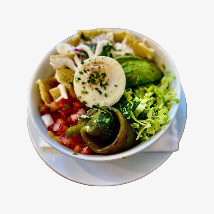 Order Chilaquiles food online from Zinc Cafe & Market store, Los Angeles on bringmethat.com
