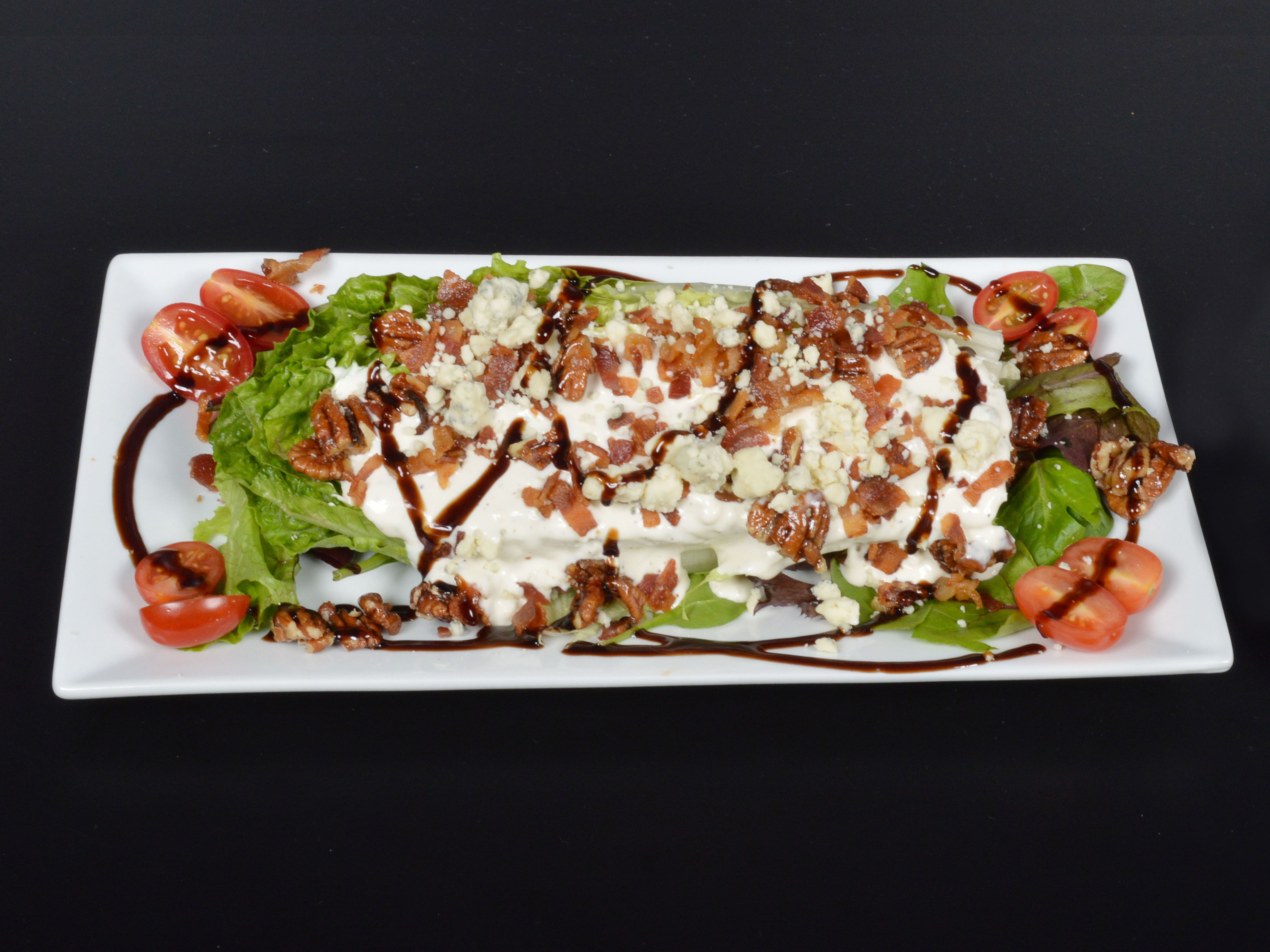 Order Signature Wedge Salad food online from The Flying Monkey Grill & Bar store, Newington on bringmethat.com