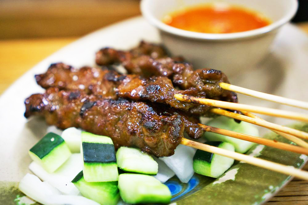 Order Beef Satay food online from Hawkers store, New York on bringmethat.com