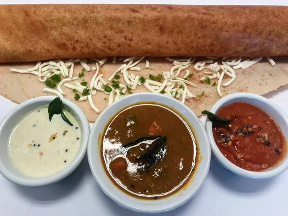 Order CHILLI CHEESE DOSA food online from Masala Indian Kitchen store, Novi on bringmethat.com