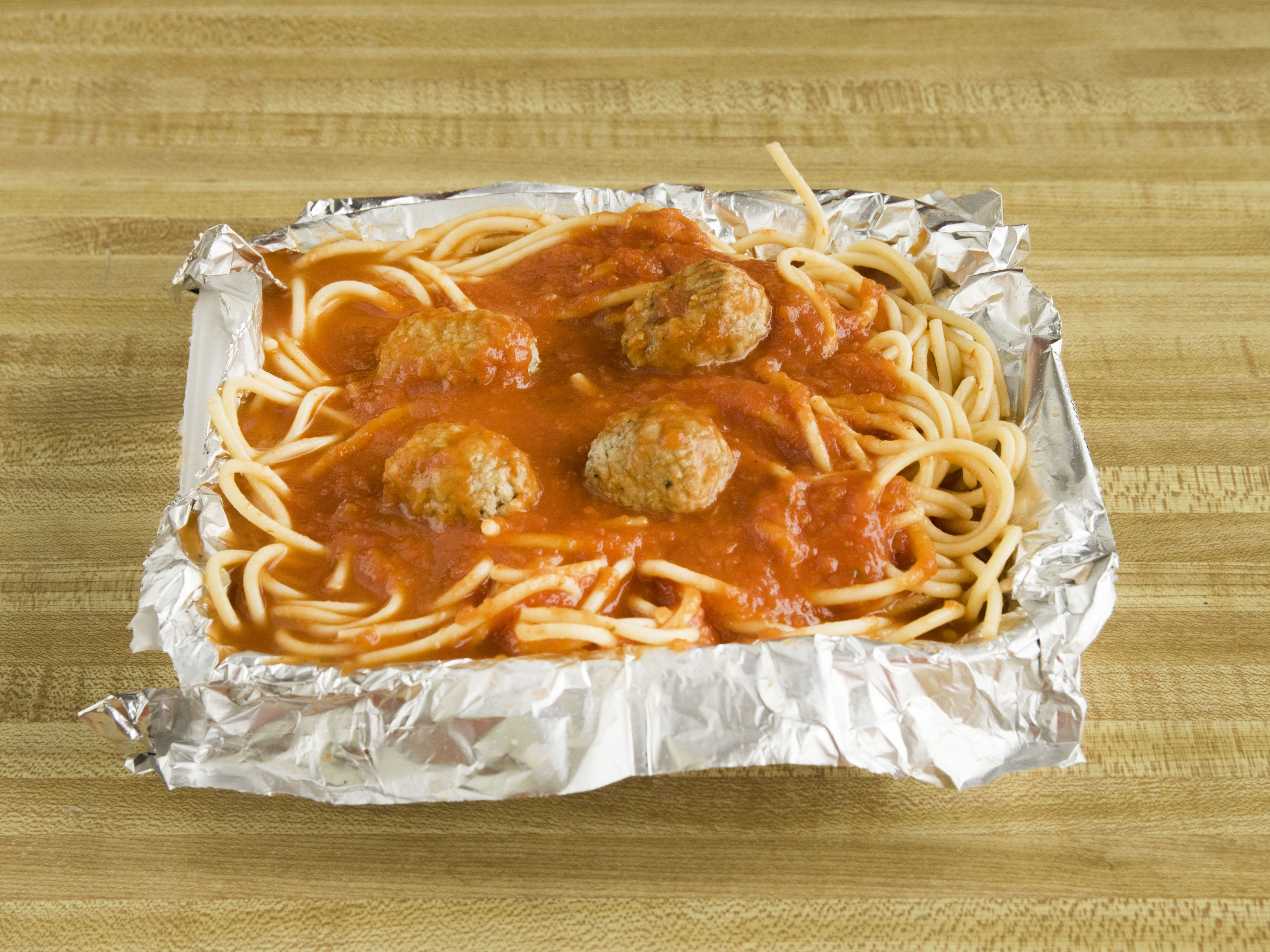 Order Spaghetti with Meatballs food online from Giant Pizza King store, San Diego on bringmethat.com