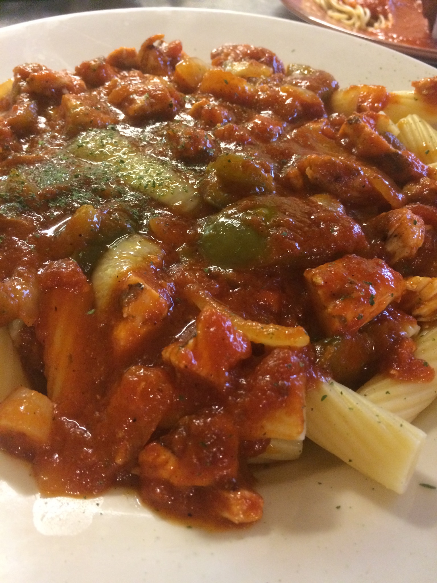 Order Chicken Cacciatore food online from Rosey Italian Cafe store, Penfield on bringmethat.com