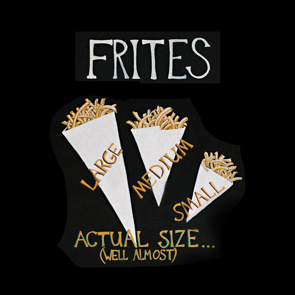 Order Small Treat Size Frites food online from Bruges Waffles & Frites store, Salt Lake City on bringmethat.com