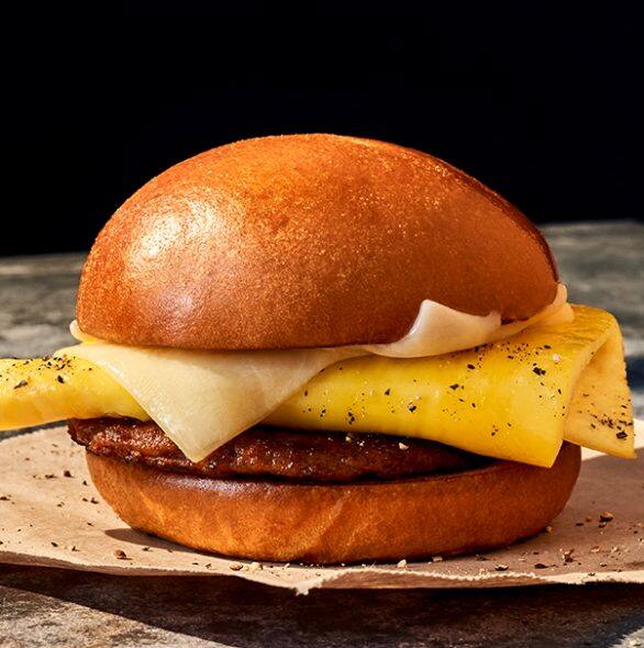 Order Sausage, Scrambled Egg & Cheese On Brioche food online from Panera Bread store, Atlanta on bringmethat.com