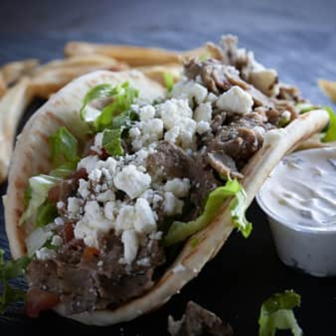 Order Gyro food online from The Post Sports Bar & Grill store, Creve Coeur on bringmethat.com