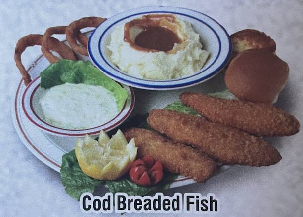 Order Cod (Breaded) food online from Harry's Cafe- Katella Ave store, Stanton on bringmethat.com
