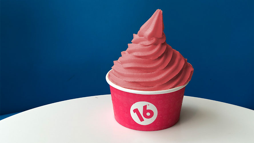 Order Pomegranate Raspberry  Sorbet food online from 16 Handles store, Stamford on bringmethat.com