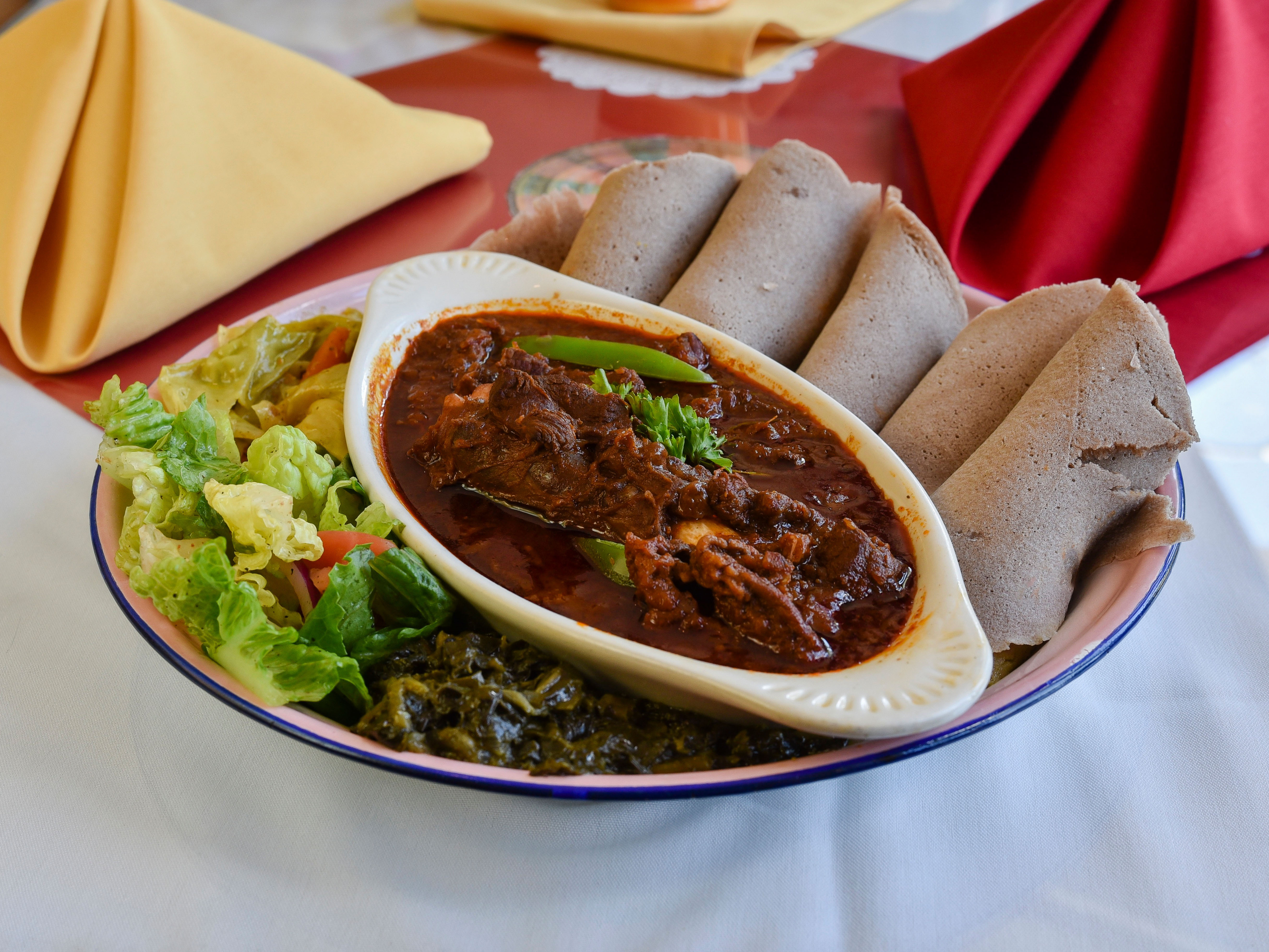 Order Ye Beg Wet food online from Zemeta Ethiopian Restaurant store, Rochester on bringmethat.com