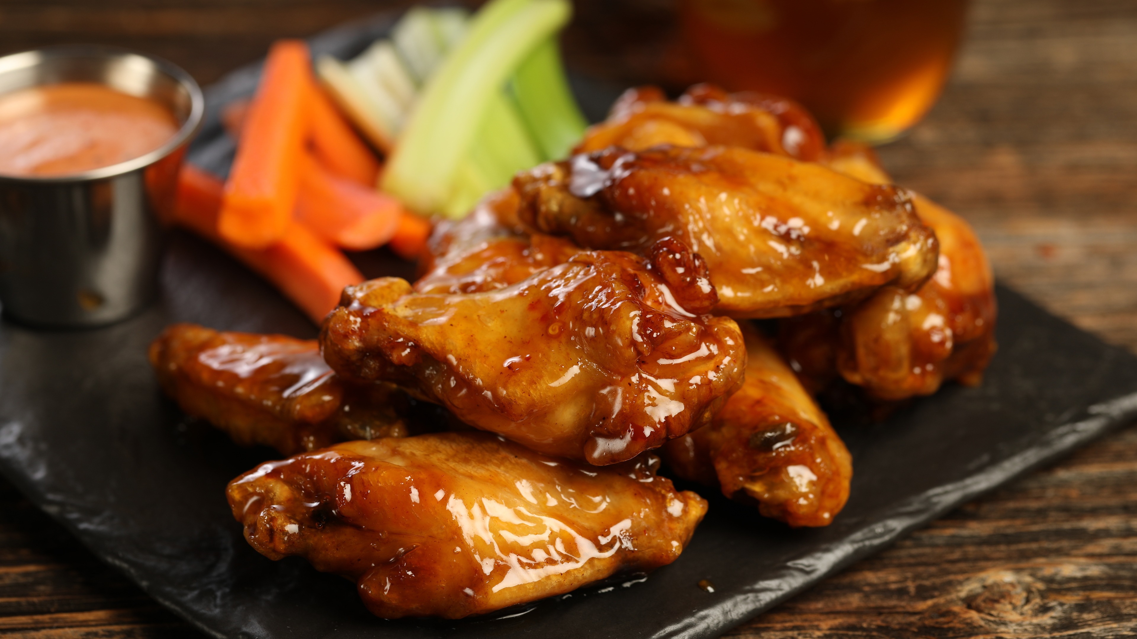 Order Hot Honey - 8 Wings food online from Planet Wings store, Haverstraw on bringmethat.com