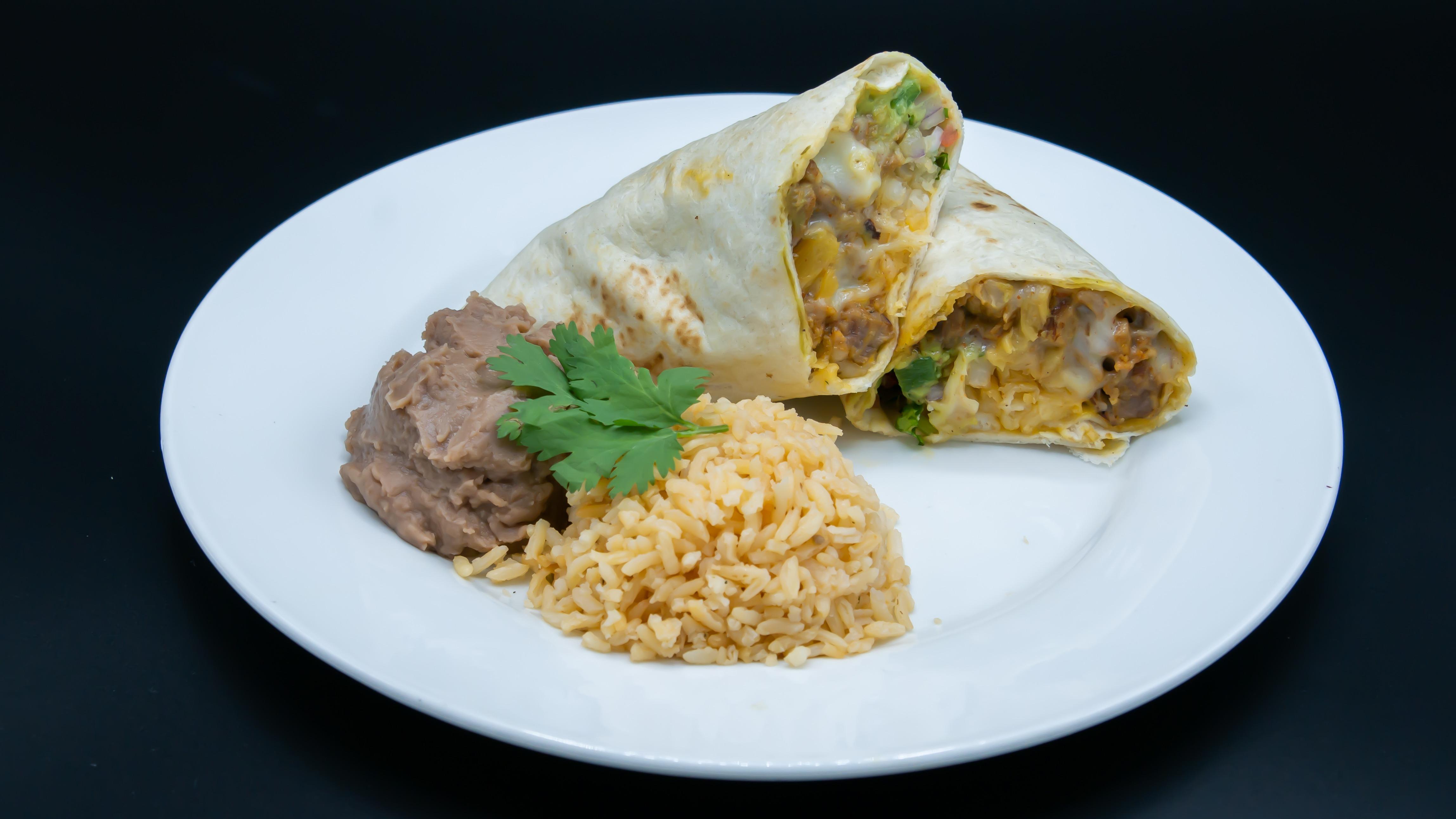 Order Burrito Loco Meal food online from Tacos Locos The Real Mexican Flavor store, San Angelo on bringmethat.com