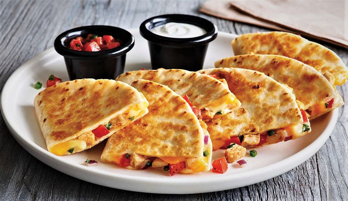 Order Chicken Quesadilla food online from Atomic wings store, New York on bringmethat.com