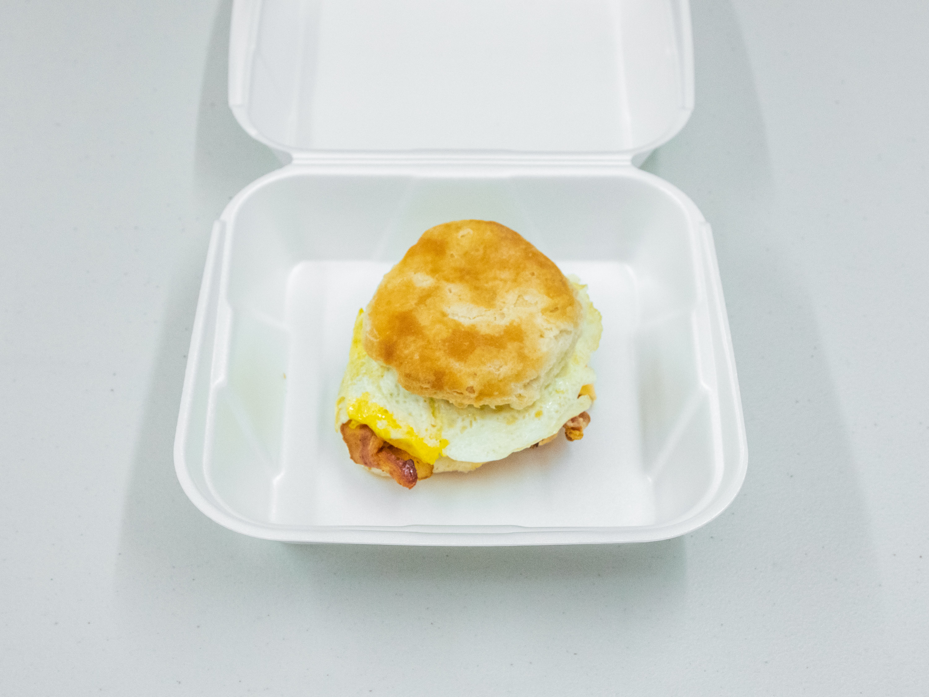 Order Bacon, Egg and Cheese Breakfast food online from Dongar Food Mart store, Louisville on bringmethat.com