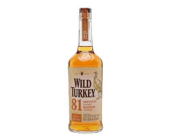 Order Wild turkey 81 750ml  food online from House Of Wine store, New Rochelle on bringmethat.com
