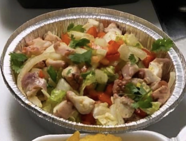 Order Ensalada de Pulpo/ octopus salad  food online from Tipico House Bar And Grill store, Rochester on bringmethat.com