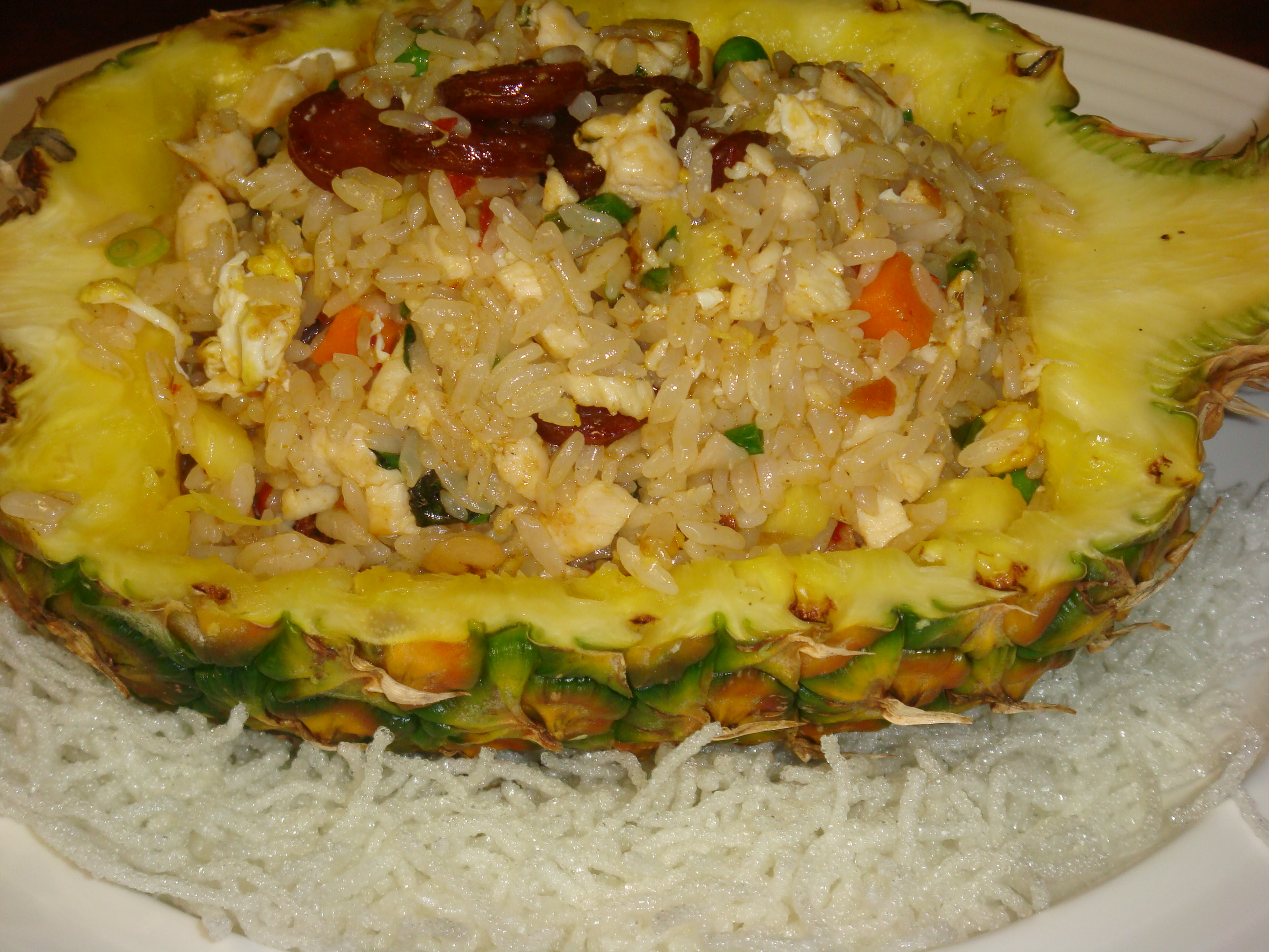 Order Pineapple Fried Rice food online from Fujiyama Mama store, Westfield on bringmethat.com