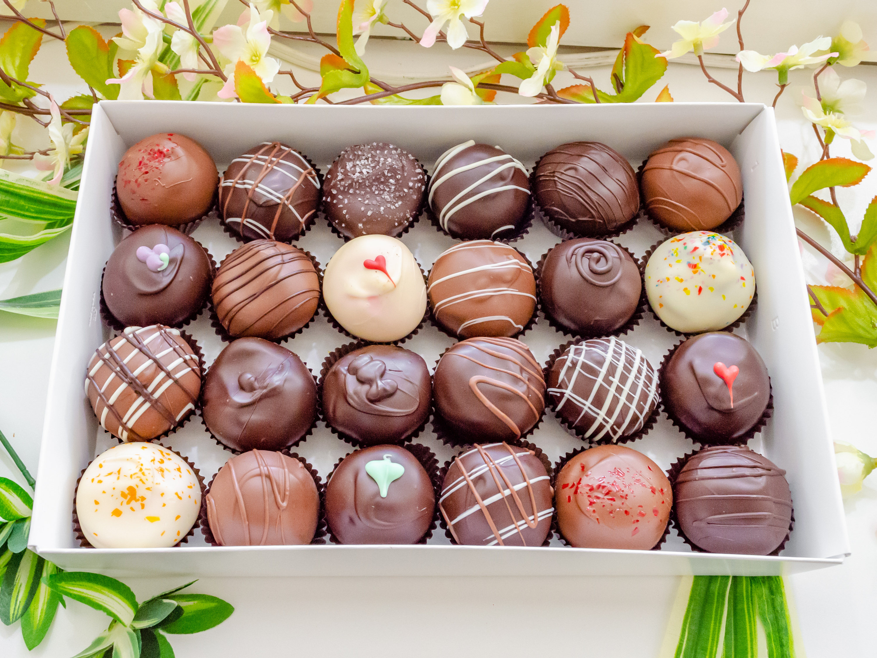Order 24 Pack of Truffles food online from Capital confections store, Sacramento on bringmethat.com