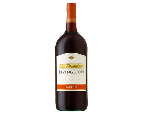 Order Livingston Cellars Sangria, 1.5L red wine (10.0% ABV) food online from Signal Liquor store, Signal Hill on bringmethat.com
