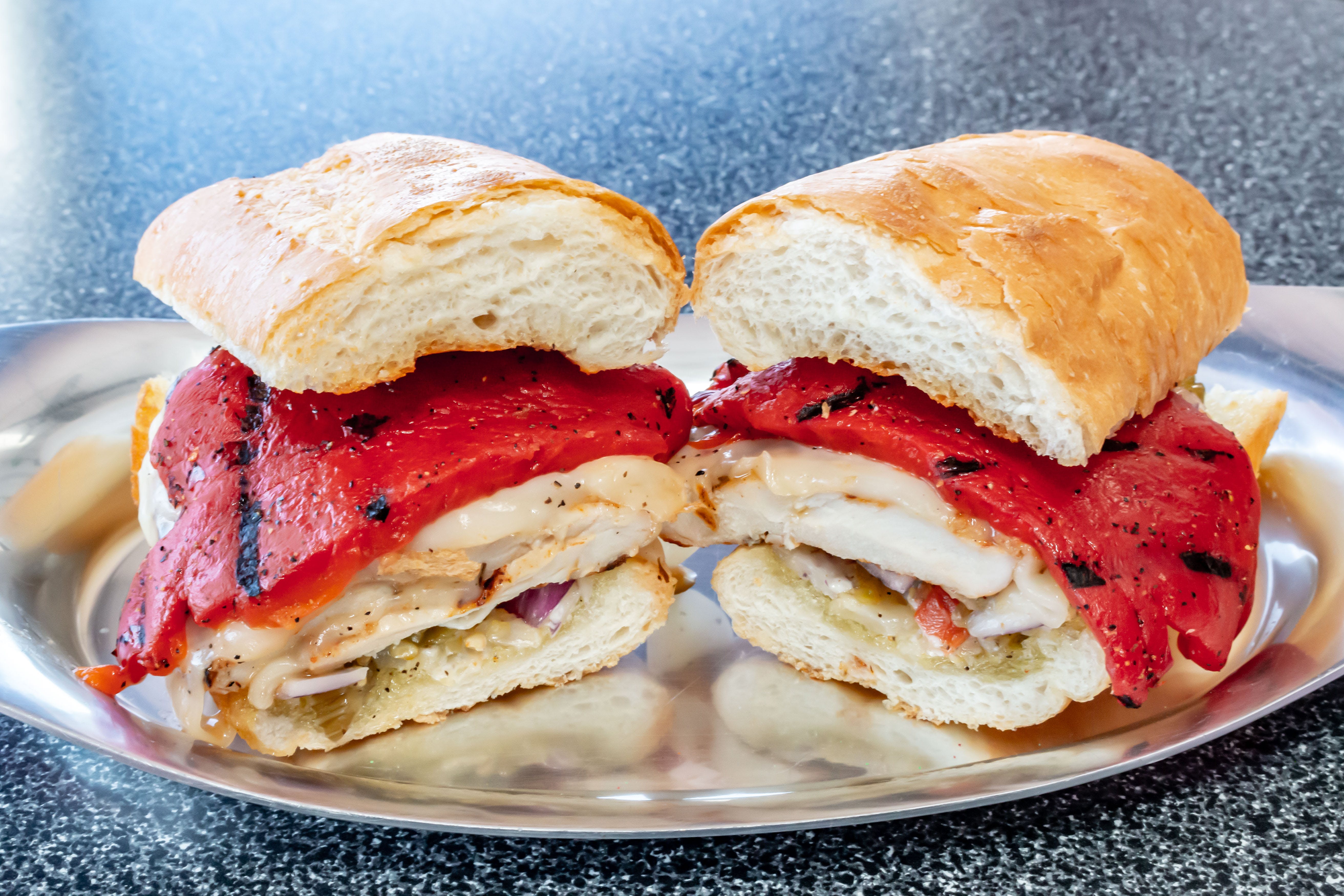 Order The Roma Sandwich - Sandwich food online from Mario's Pizza store, Northbrook on bringmethat.com