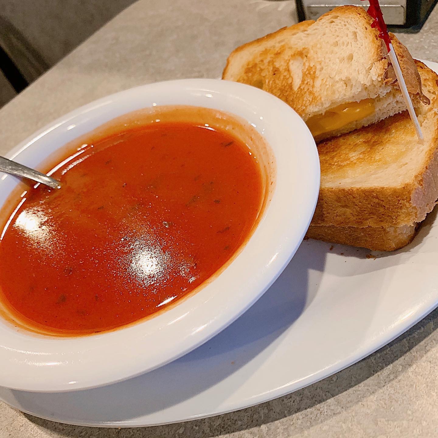 Order Grilled Cheese & Tomato Soup food online from The Kettle Diner store, Jacksonville on bringmethat.com