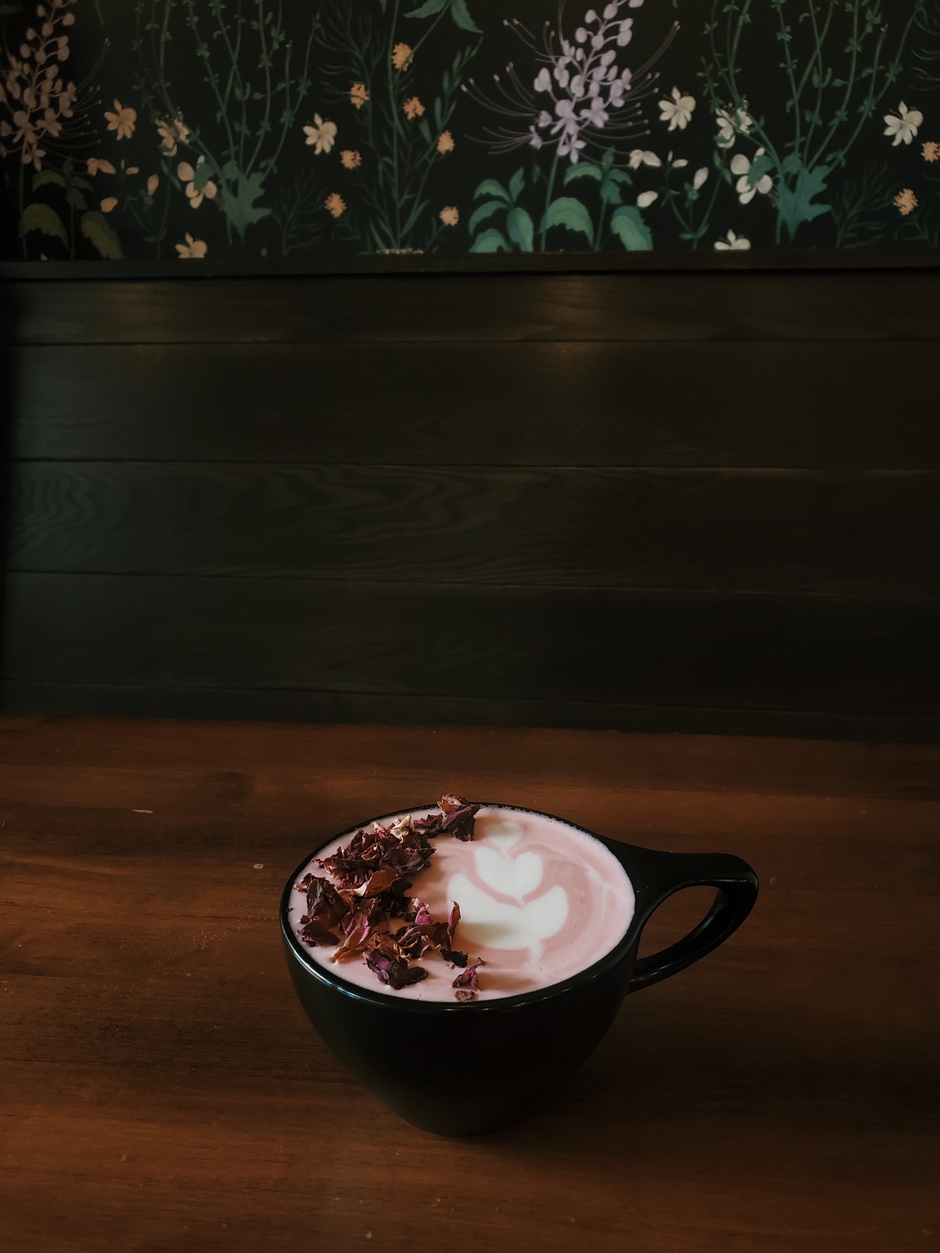 Order Rose Quartz Tea Latte food online from Morning Ritual store, Grand Rapids on bringmethat.com
